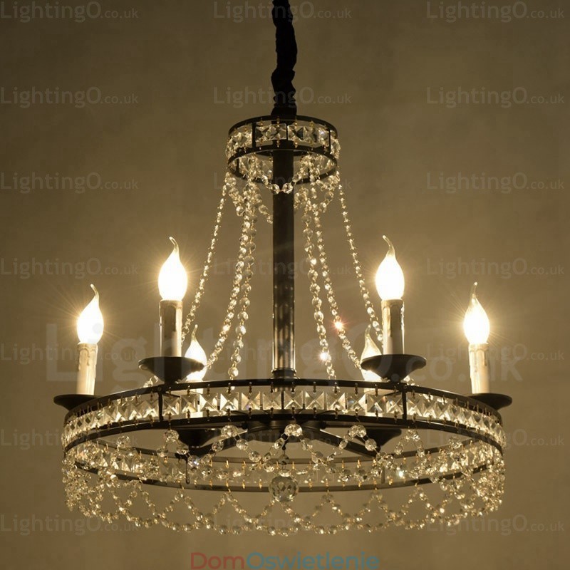 4-punktowa lampa wisząca w stylu rustykalnym