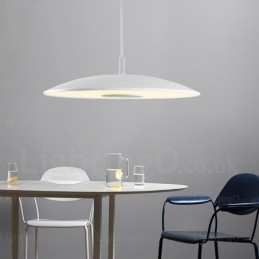 1-punktowa nowoczesna lampa wisząca z kloszem szklanym