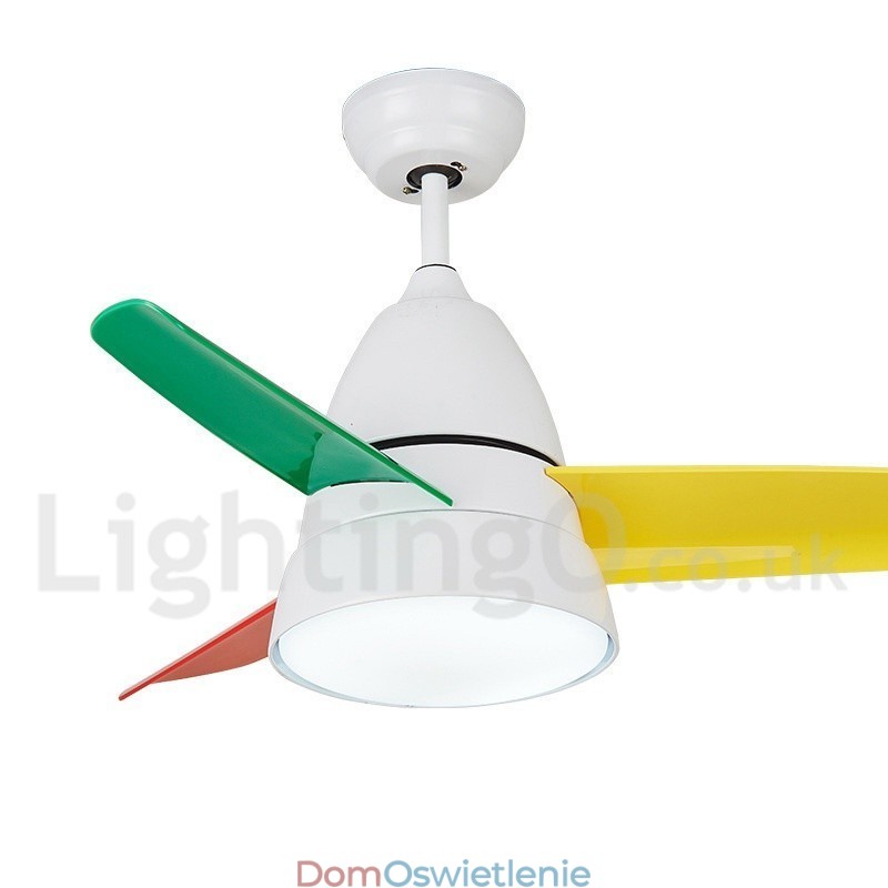 26" Nowoczesny, współczesny wentylator sufitowy
