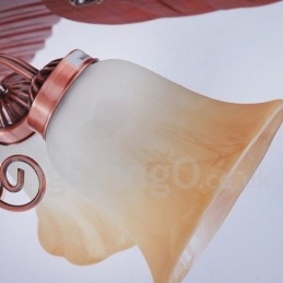 48" Country Retro Rustic Lodge Vintage wentylator sufitowy