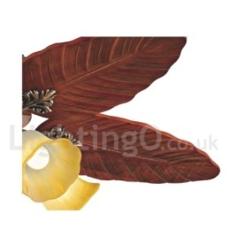 48" Country Retro Rustic Lodge Vintage wentylator sufitowy