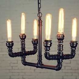 Żyrandol Mini Styl Rustykalny Domek Retro Metal