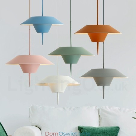 Nowoczesna współczesna lampa wisząca ze stali Nowoczesna współczesna lampa wisząca ze stali
