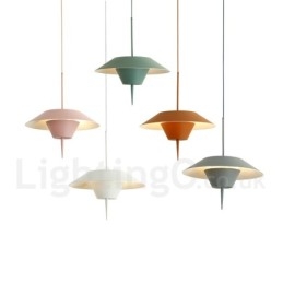 Nowoczesna współczesna lampa wisząca ze stali