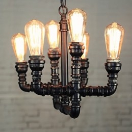Żyrandol Mini Styl Rustykalny Domek Retro Metal