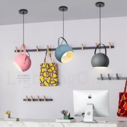 Północna Europa Stal Oświetlenie Wystawa Sklep Wisząca Lampa