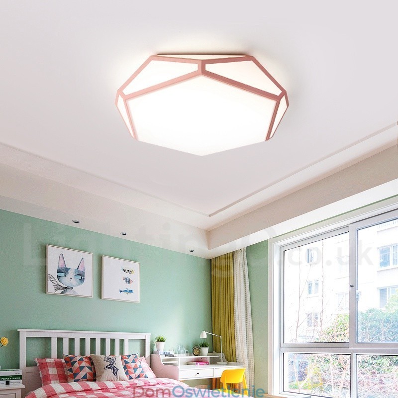 Nowoczesne współczesne oświetlenie sufitowe ze stali