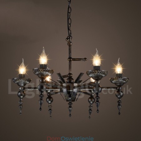 Industrial Style Stalowy Sklep Oświetleniowy Wiszący Żyrandol Światło Industrial Style Stalowy Sklep Oświetleniowy Wiszący Żyrandol Światło