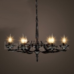 Industrial Style Stalowy Sklep Oświetleniowy Wiszący Żyrandol Światło