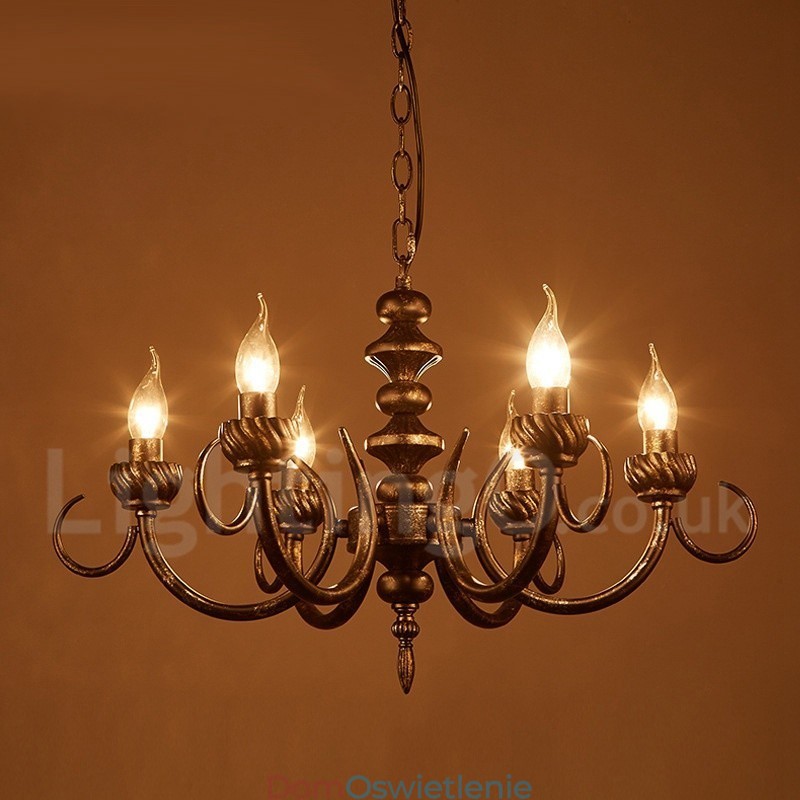 Industrial Style Stalowy Sklep Oświetleniowy Wiszący Żyrandol Światło