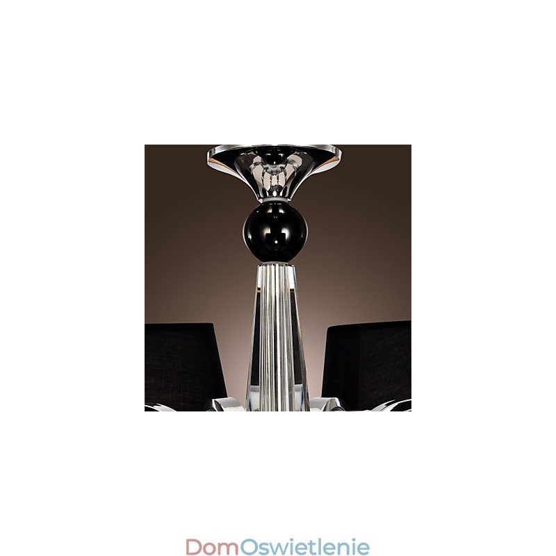 Żyrandol Vintage 4 światła Klasyczny materiał Metal Malowanie