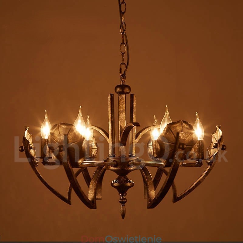 Industrial Style Stalowy Sklep Oświetleniowy Wiszący Żyrandol Światło