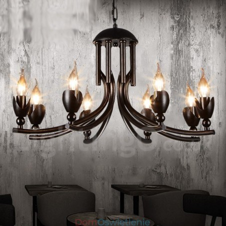Industrial Style Stalowy Sklep Oświetleniowy Wiszący Żyrandol Światło Industrial Style Stalowy Sklep Oświetleniowy Wiszący Żyrandol Światło