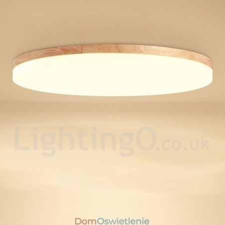 Nordic Okrągła Lampa Sufitowa Prosta Nowoczesna Lampa Z Litego Drewna Ultra Cienka Lampa Sufitowa Nordic Okrągła Lampa Sufitowa Prosta Nowoczesna Lampa Z Litego Drewna Ultra Cienka Lampa Sufitowa