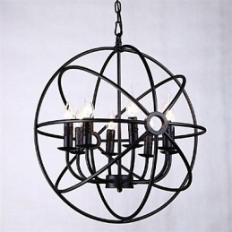 Żyrandol w stylu miniaturowym, lampa wisząca, nowoczesny, współczesny, tradycyjny, klasyczny, rustykalny, domek, retro, latarnia, wiejski, globus