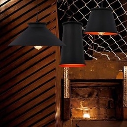 Żyrandol w stylu mini nowoczesny współczesny metalowy 3 światła lampa wisząca