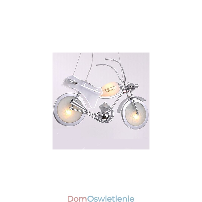 Lampa motocyklowa Oświetlenie z kreskówek Lampa dla chłopca Lampy dla dzieci