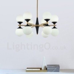 Nordic 12 Bulb Lighting Żyrandol Lampy Magic Bean Lampy kreatywne