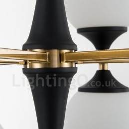 Nordic 12 Bulb Lighting Żyrandol Lampy Magic Bean Lampy kreatywne