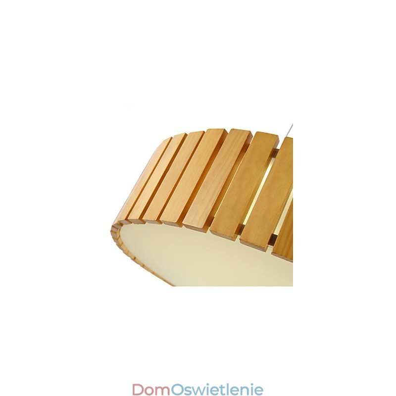 Żyrandol Mini Styl Latarnia Drewno Bambus