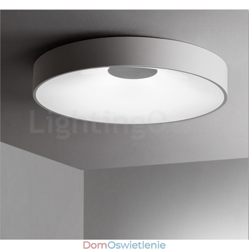 Nowoczesne, okrągłe lampy sufitowe o okrągłym kształcie