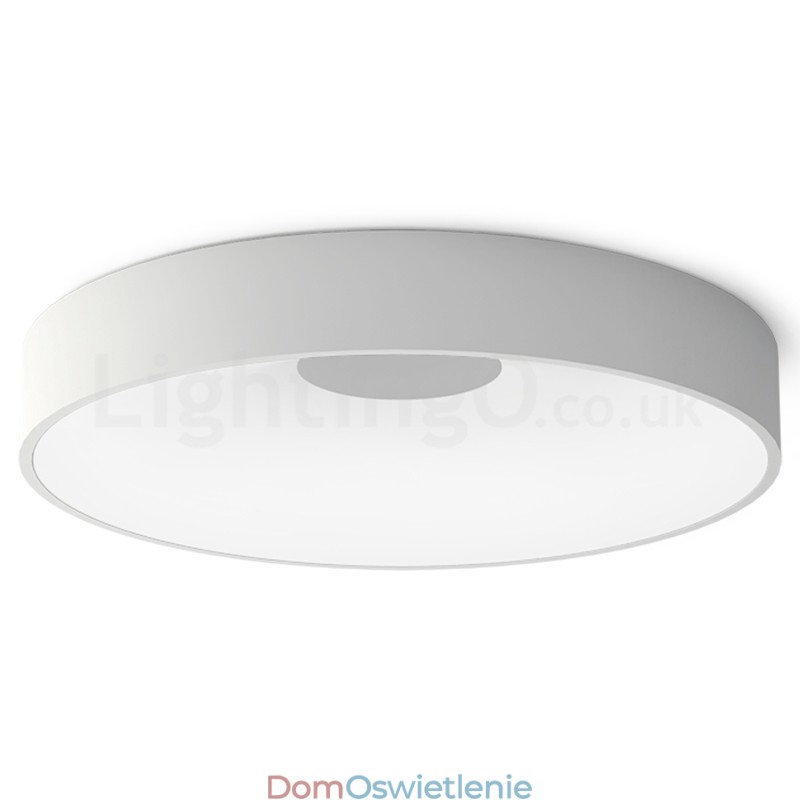 Nowoczesne, okrągłe lampy sufitowe o okrągłym kształcie