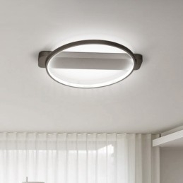 Nordic Round Flush Mount Lampa sufitowa