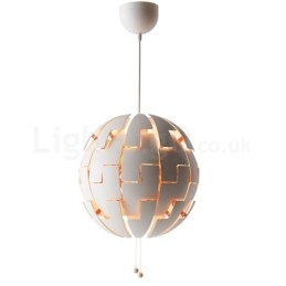 Nordic nowoczesny żyrandol kula wisząca lampa