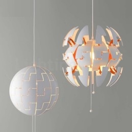 Nordic nowoczesny żyrandol kula wisząca lampa