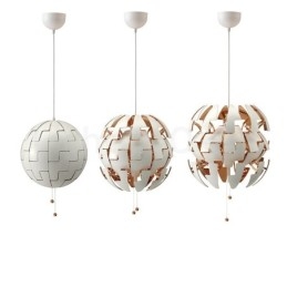 Nordic nowoczesny żyrandol kula wisząca lampa