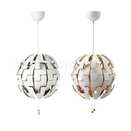 Nordic nowoczesny żyrandol kula wisząca lampa
