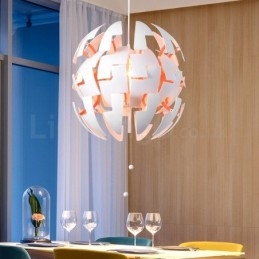 Nordic nowoczesny żyrandol kula wisząca lampa