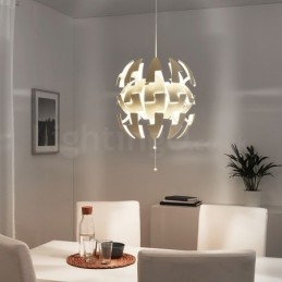 Nordic nowoczesny żyrandol kula wisząca lampa