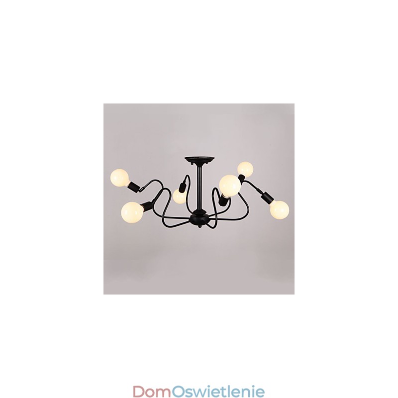 Loft American Vintage Lampa sufitowa Modne światła Lampy Żelazna lampa sufitowa