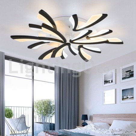 Najnowsze 9 świateł Przystępne cenowo nowoczesne lampy sufitowe montowane na płasko Najnowsze 9 świateł Przystępne cenowo nowoczesne lampy sufitowe montowane na płasko