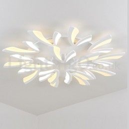 Osobowość 15 świateł Eleganckie nowoczesne lampy sufitowe montowane na płasko