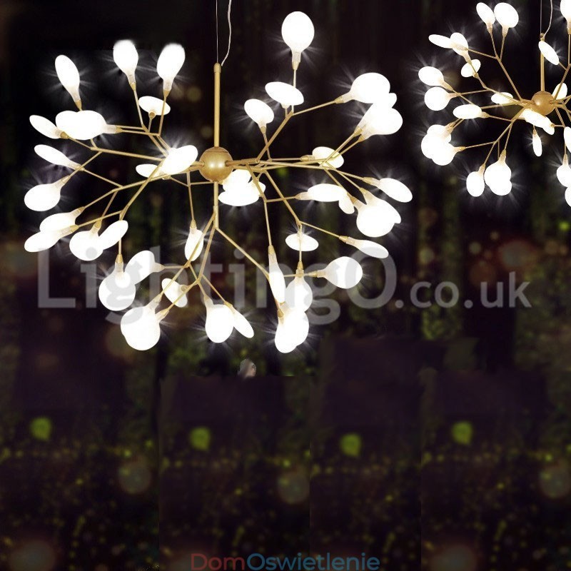 Żyrandol Fireflies w stylu postmodernistycznym