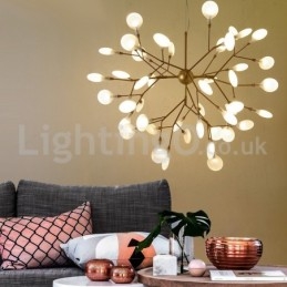 Żyrandol Fireflies w stylu postmodernistycznym