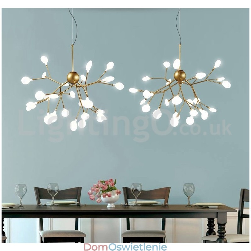 Żyrandol Fireflies w stylu postmodernistycznym