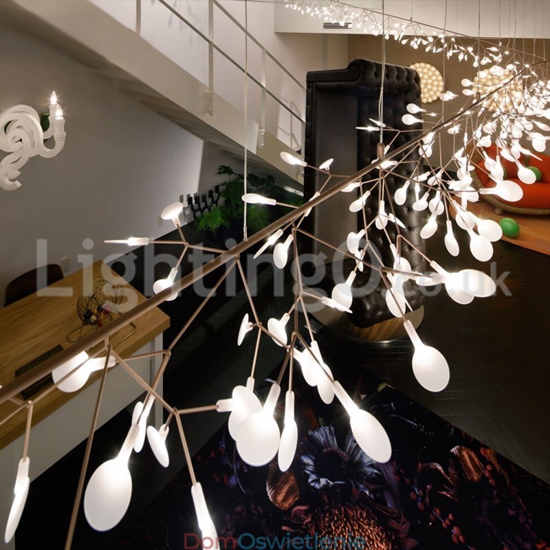 Żyrandol Fireflies w stylu postmodernistycznym