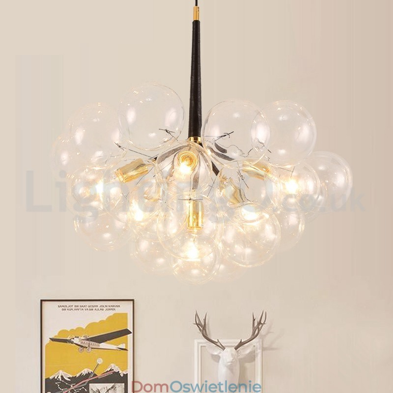 Nowoczesna lampa wisząca Bubble Ball