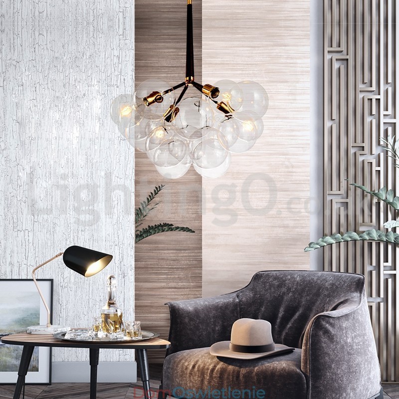 Nowoczesna lampa wisząca Bubble Ball