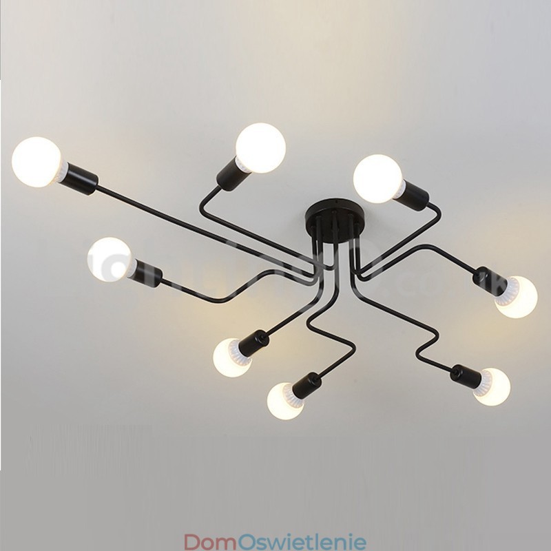 Lampy sufitowe montowane na płasko w stylu wiejskim