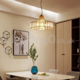 Nordic Pojedyncza lampa wisząca kryształowa