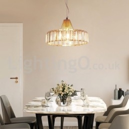 Nordic Pojedyncza lampa wisząca kryształowa