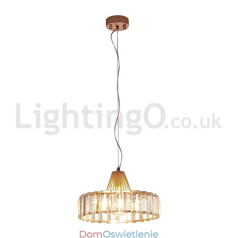 Nordic Pojedyncza lampa wisząca kryształowa