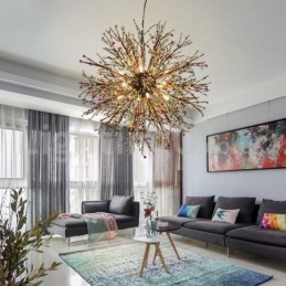 Nordic Dandelion Żyrandol Kolorowy Żyrandol