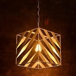 Retro Żelazna Lampa Nowoczesny Minimalistyczny Żyrandol W Stylu Industrialnym