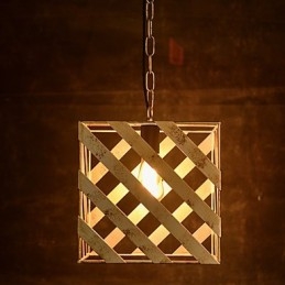Retro Żelazna Lampa Nowoczesny Minimalistyczny Żyrandol W Stylu Industrialnym