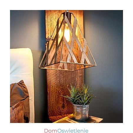 Retro Żelazna Lampa Nowoczesny Minimalistyczny Żyrandol W Stylu Industrialnym